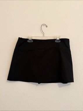ZARA Black Mini Skort